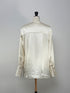plain satin shirt
